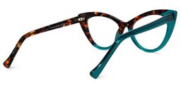 Maxine Cateye Tortoise Glasses4