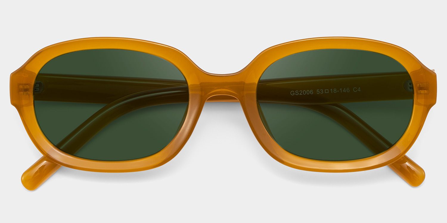 Astra Brown Frame Polarized Sunglasses with geometric Style Online | ZEELOOL Canada1