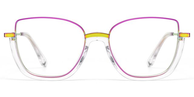 Coleman Square Iridescent Glasses