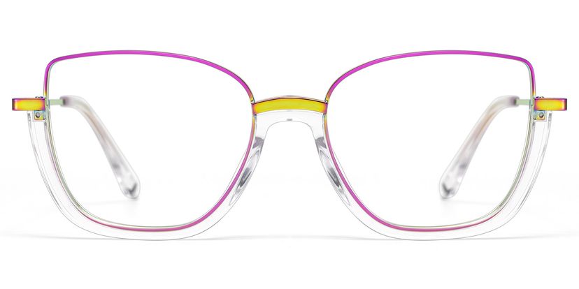 Coleman Square Iridescent Glasses