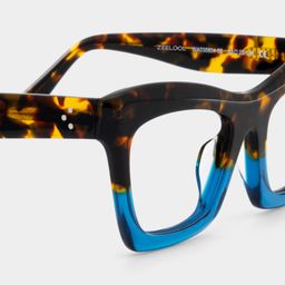 Benitez Square Blue Glasses6