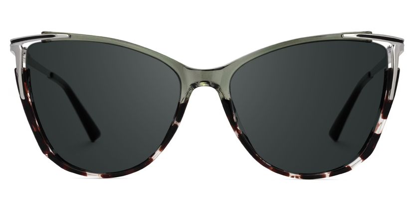 Yomary Two-Tone Cat eye Sunglasses
