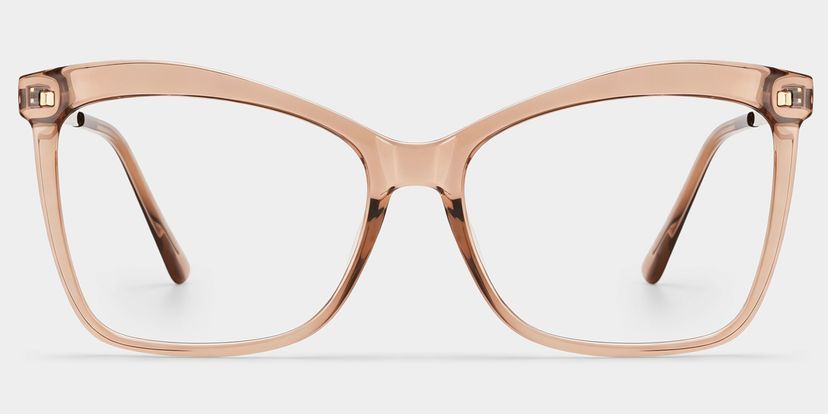 Isaebella Beige Butterfly Glasses