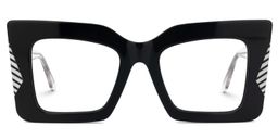 Cohen Square Black Glasses0
