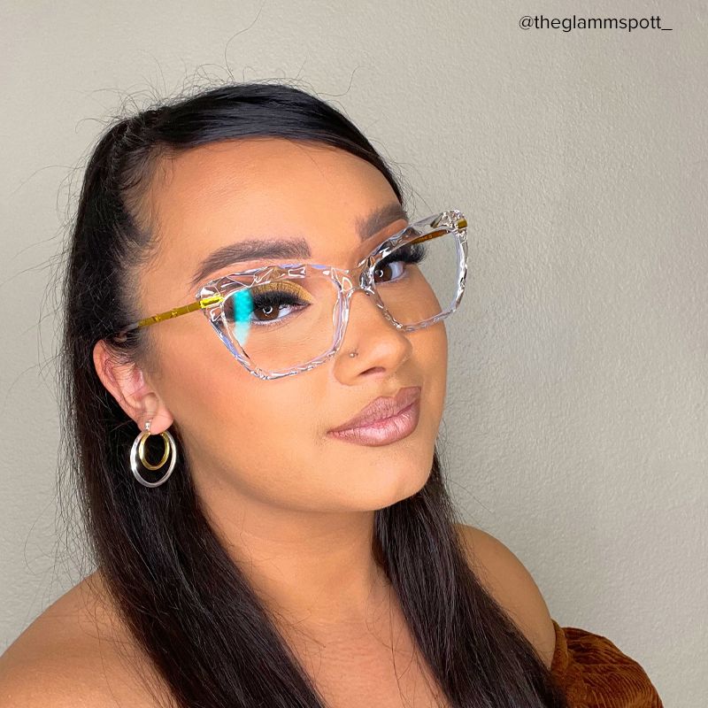 Juliet Clear Cateye Frame Glasses | ZEELOOL Canada9