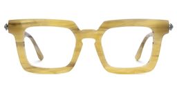 Ruthann Square Mustard Yellow Glasses1