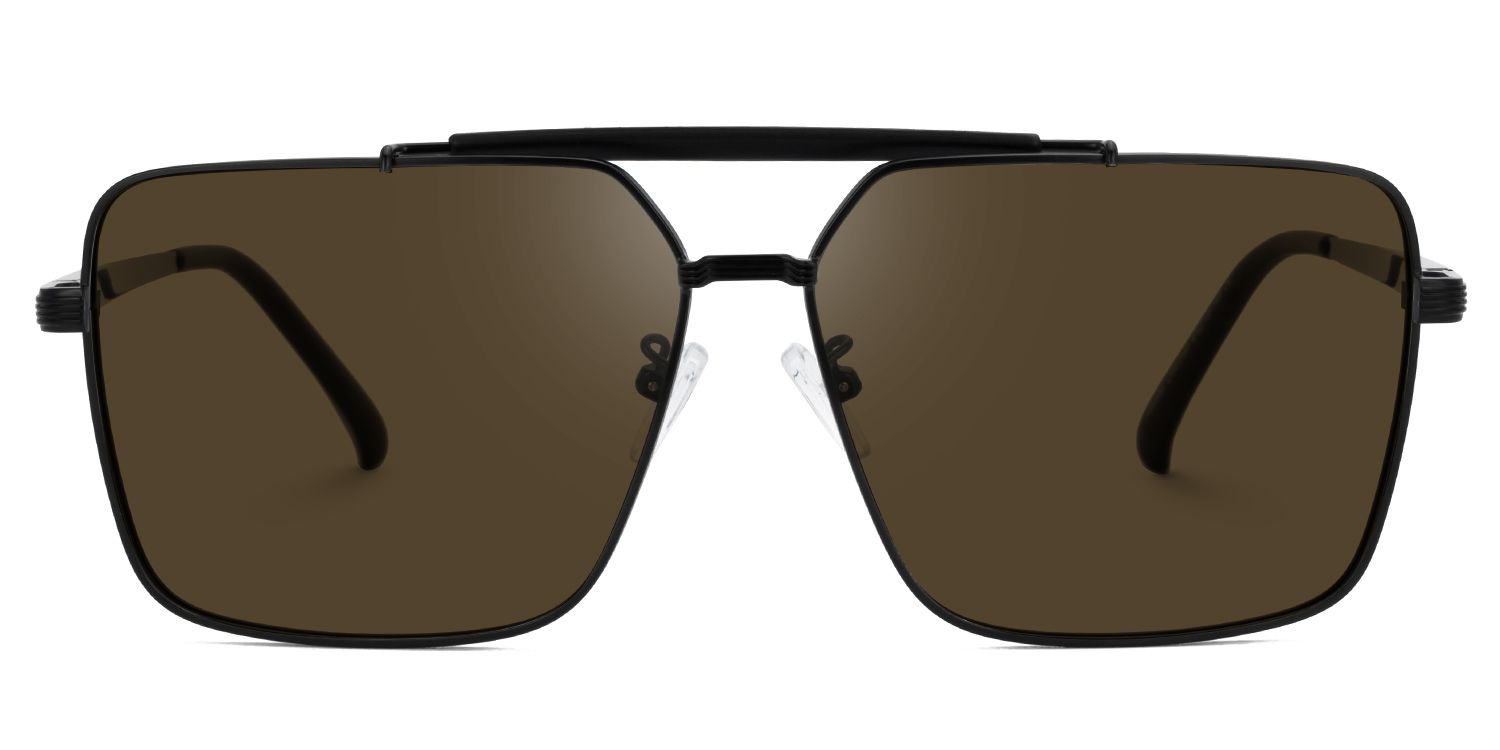Alford - Aviator Black Frame Sunglasses0