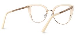 Brewer Cateye White Glasses3