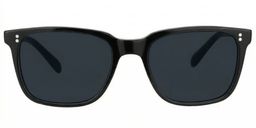Lamont Rectangle Black Glasses0