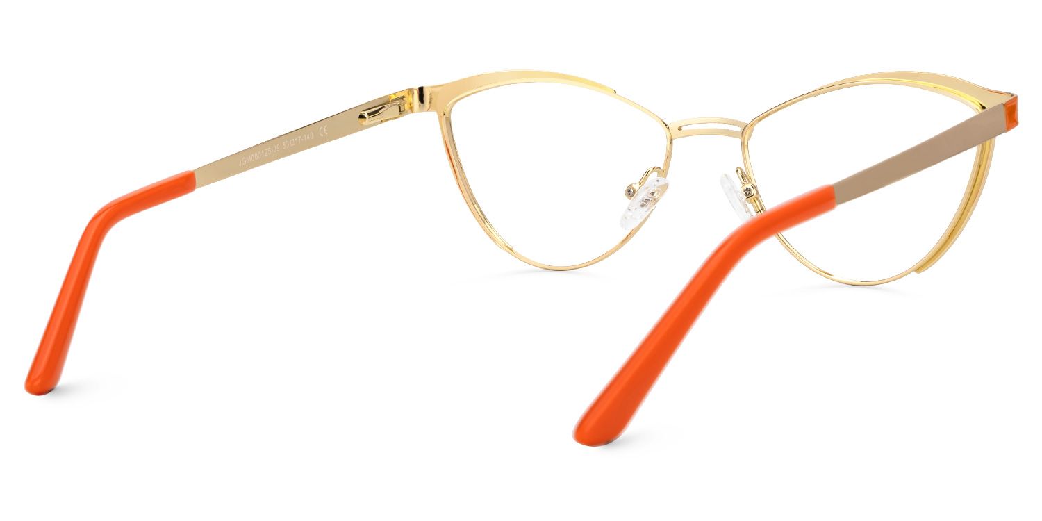 New Orange Color for Sydney Metal Eyeglasses  | ZEELOOL Canada3