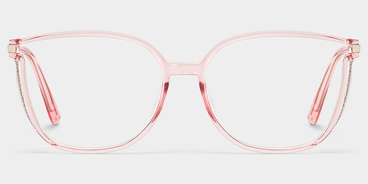 Rodz Square Flesh Pink Glasses