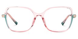 Rendon Square Pink Glasses0