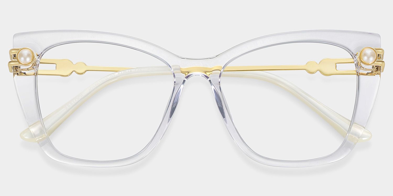 Victor Eyeglasses in Cat eye Clear Frame | ZEELOOL Canada3