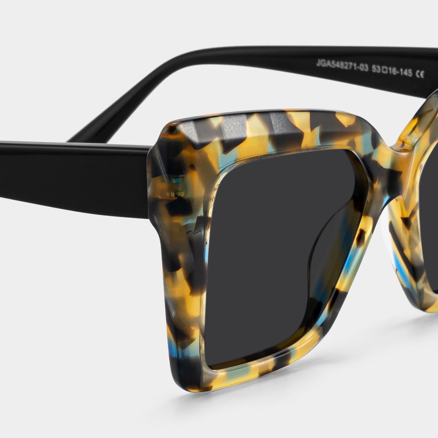 Thiline Tortoise Square Sunglasses to Frame Your Face | ZEELOOL CA4