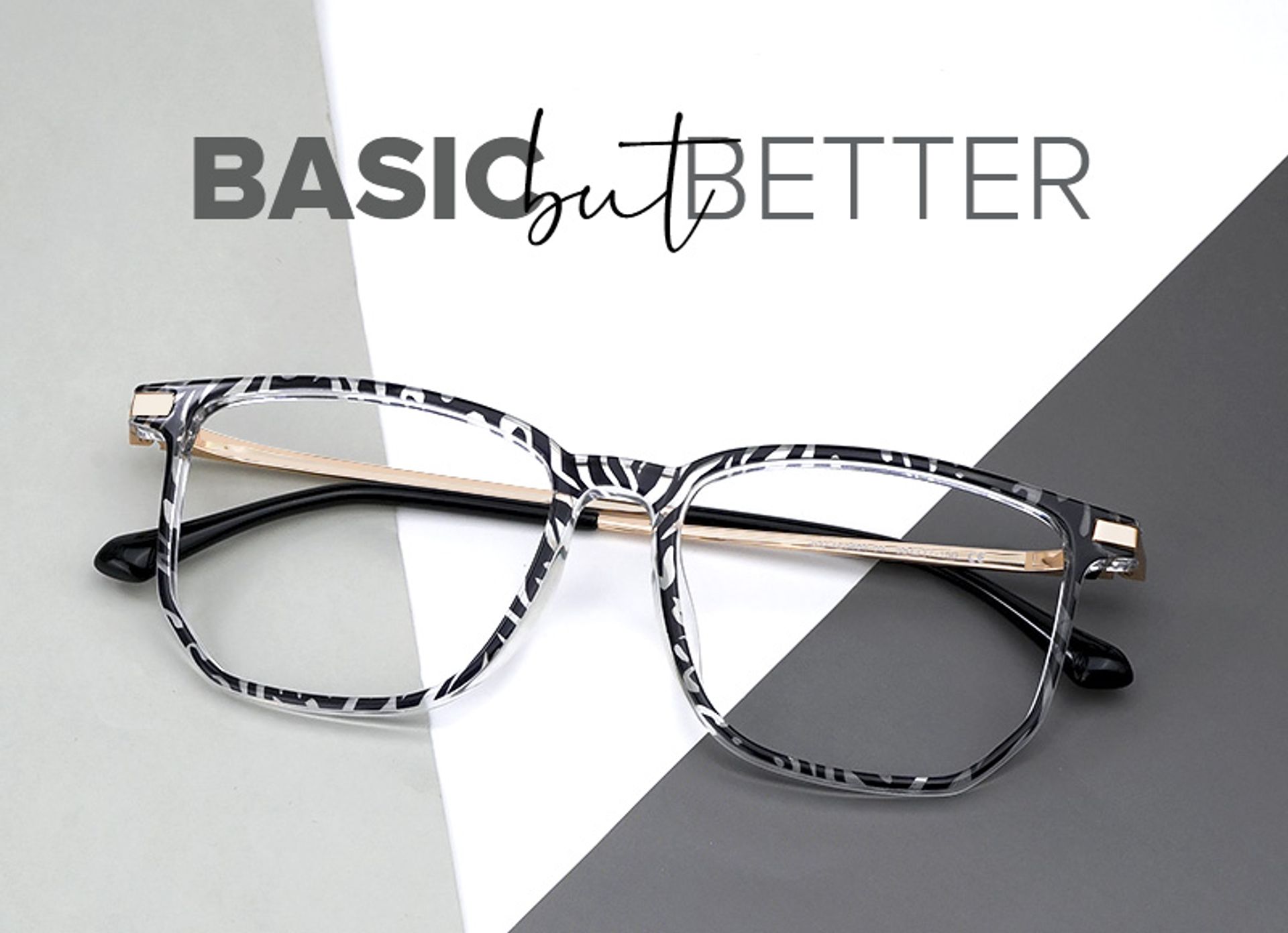 Fezell Black Thin Frame Eyeglasses | ZEELOOL Canada4