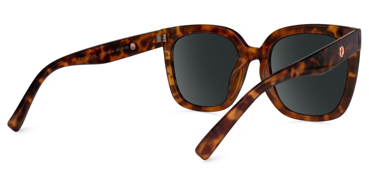 Ebony Square Tortoise Glasses3