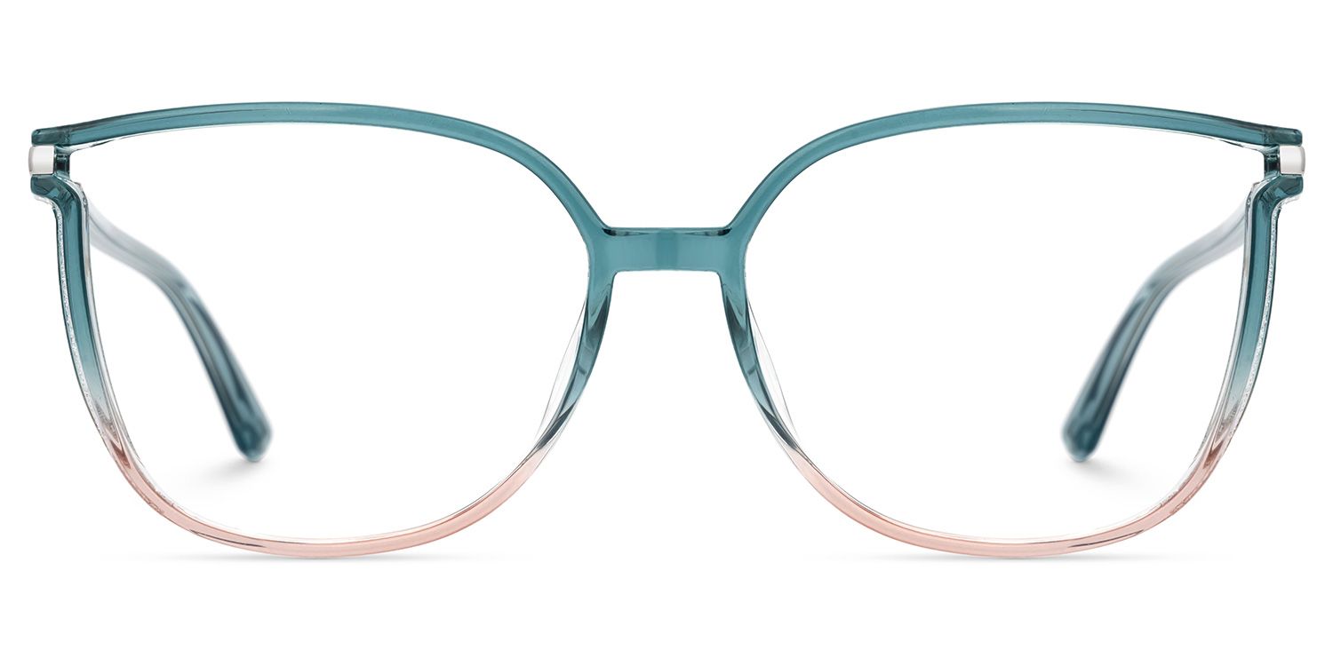 Rodz Green-Pink Eyeglasses with Affordable Designer Frame0