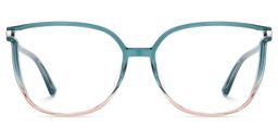 Rodz Square Green-Pink Glasses0