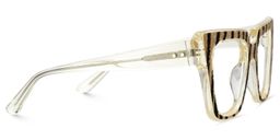 Gipson Cateye Tiger Print Glasses4