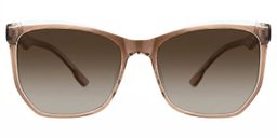 Libby Geometric Brown Glasses0