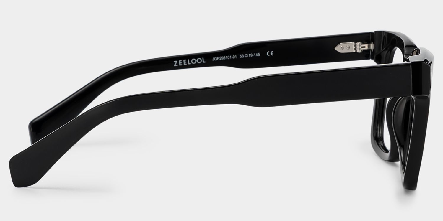 Square Katia Gray Color Frame Glasses | ZEELOOL Canada3