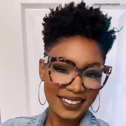 Minguela Square Pink-Tortoise Glasses8