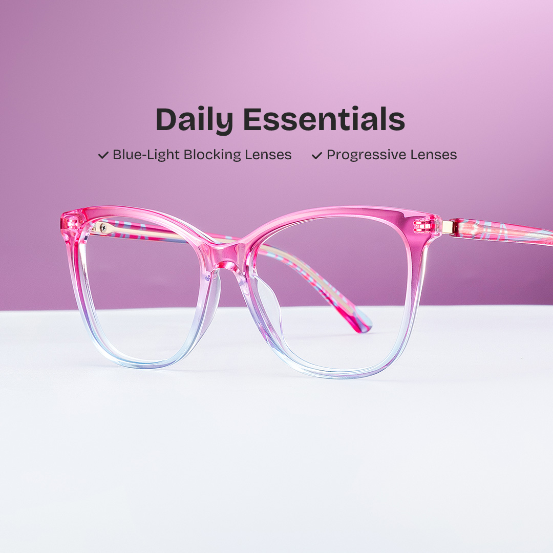 Gage Butterfly Pink Color Frame Glasses for Women | ZEELOOL Canada0