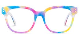 Dante Colorful Square Glasses1