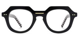 Jameica Geometric Black Glasses0