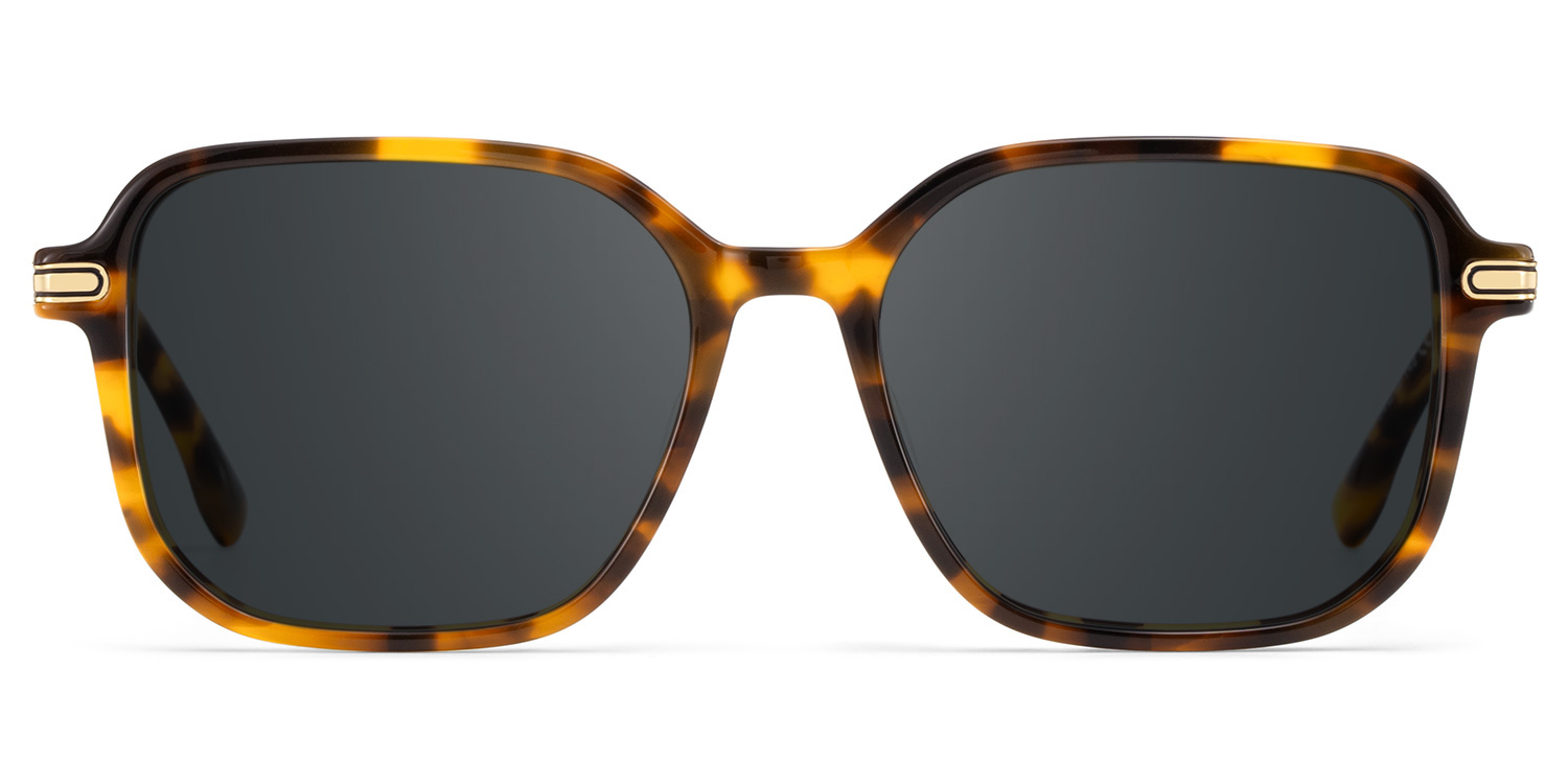Jetson Tortoise Rectangle Sunglasses Online | ZEELOOL Canada0