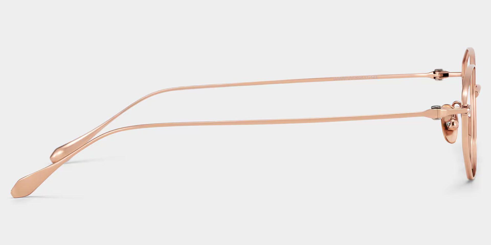 Everett Gold Frame Glasses with Geometric Frame Online |  ZEELOOL CANADA5