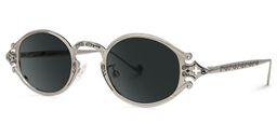 Serena Oval Silver Glasses1
