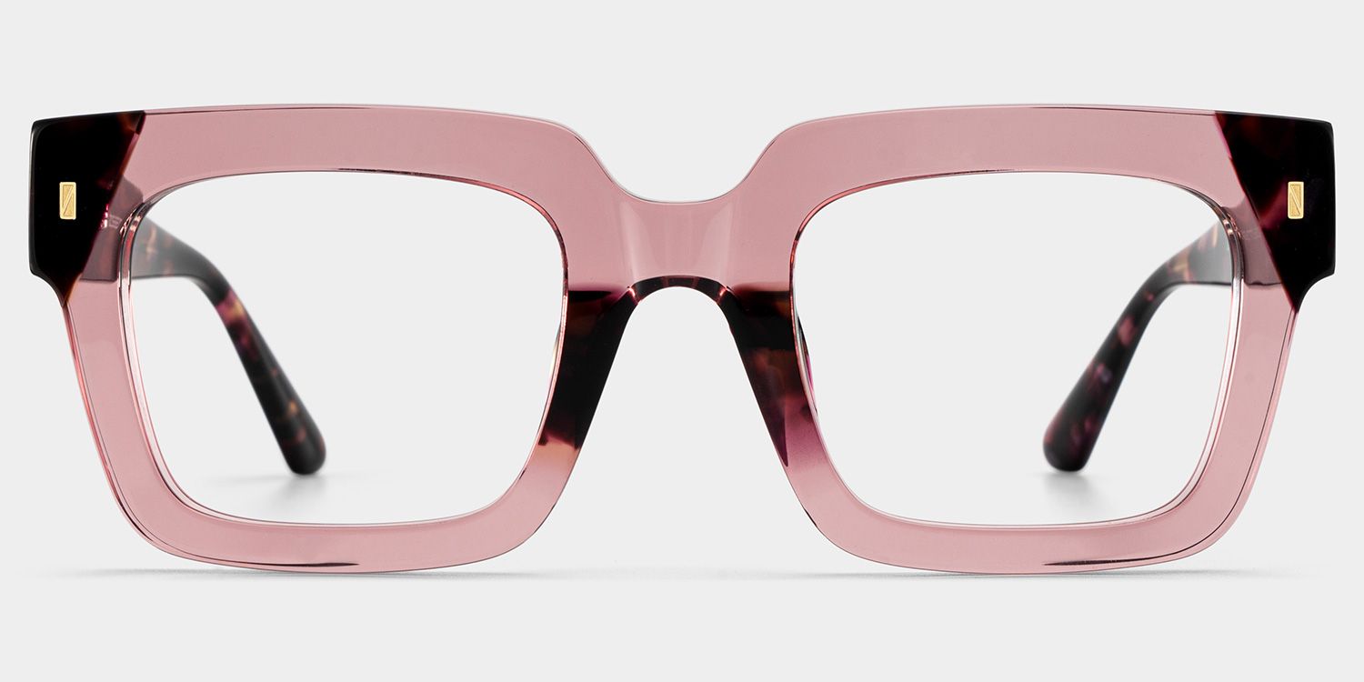 Sarah purple square frame glasses Online | ZEELOOL0