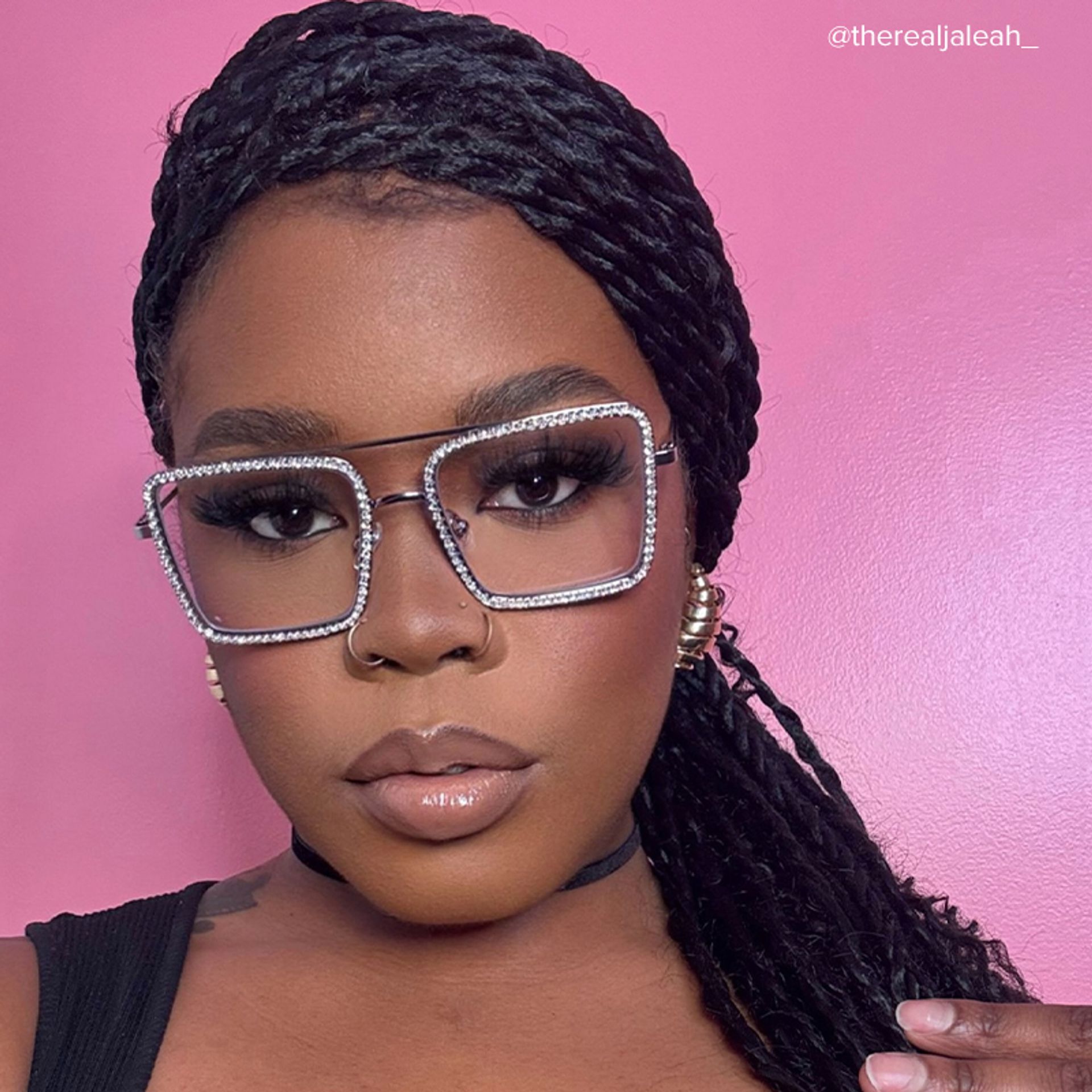 Diva Sparkle Glitter Glasses, Silver Eyeglass Frames12