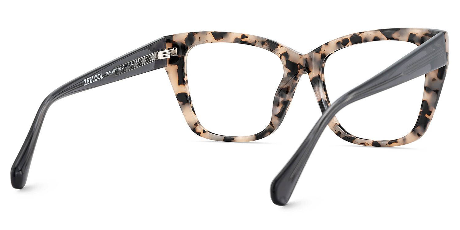 Tessia Tortoise Square Glasses Women's Glasses | ZEELOOL Canada5