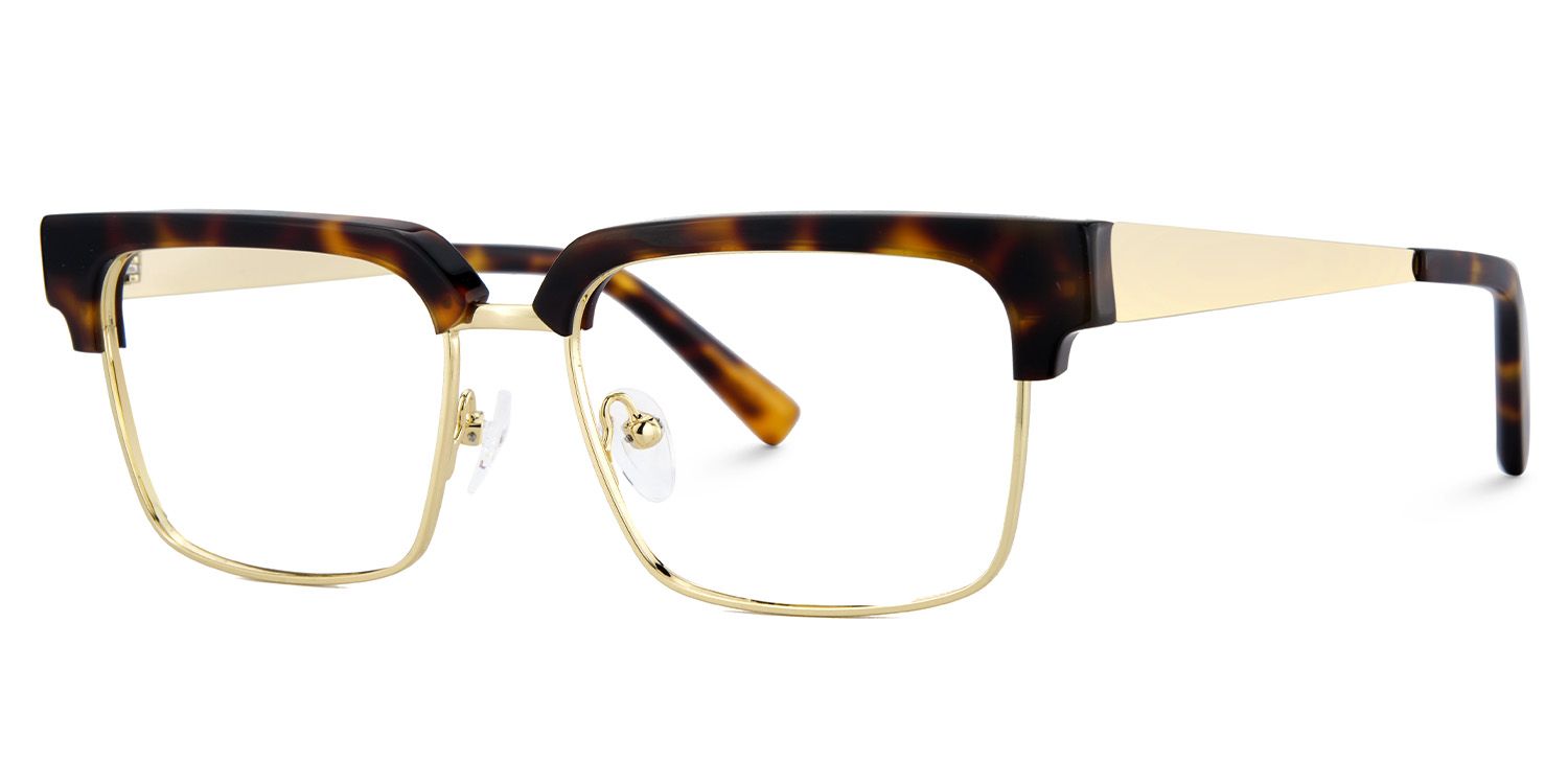 Tortoise Browline Frame Glasses - Gerena on Sale | ZEELOOL Canada3