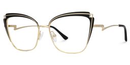 Mariely Black Cat eye Glasses2