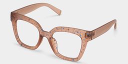 Malcolm Square Matte Brown Glasses3