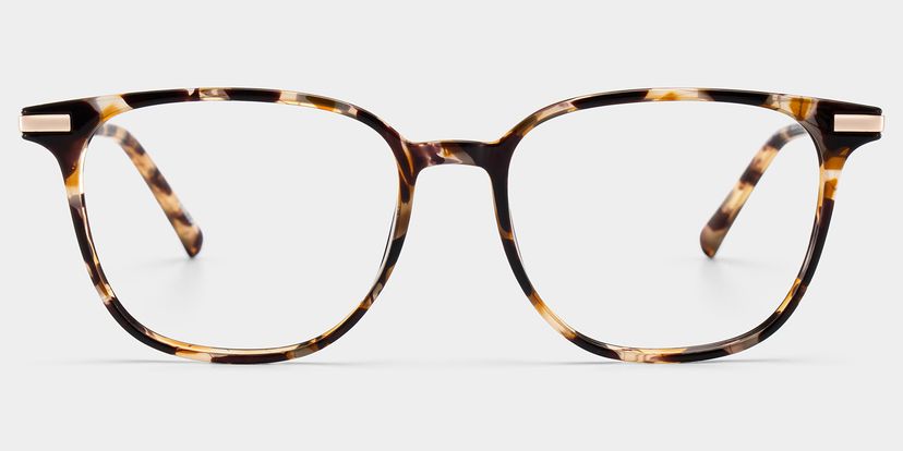 Florence Rectangle Tortoise Glasses