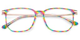 Fezell Square Tortoise Glasses2