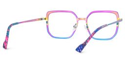 Maverick Square Multicolor Glasses5