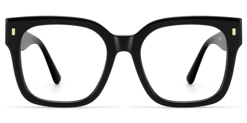 Scicluna Square Black Glasses