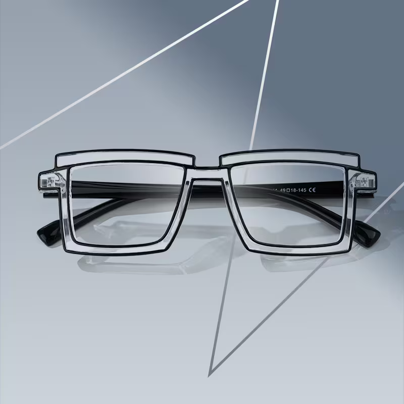 Zephyr Rectangle Crystal Glasses0