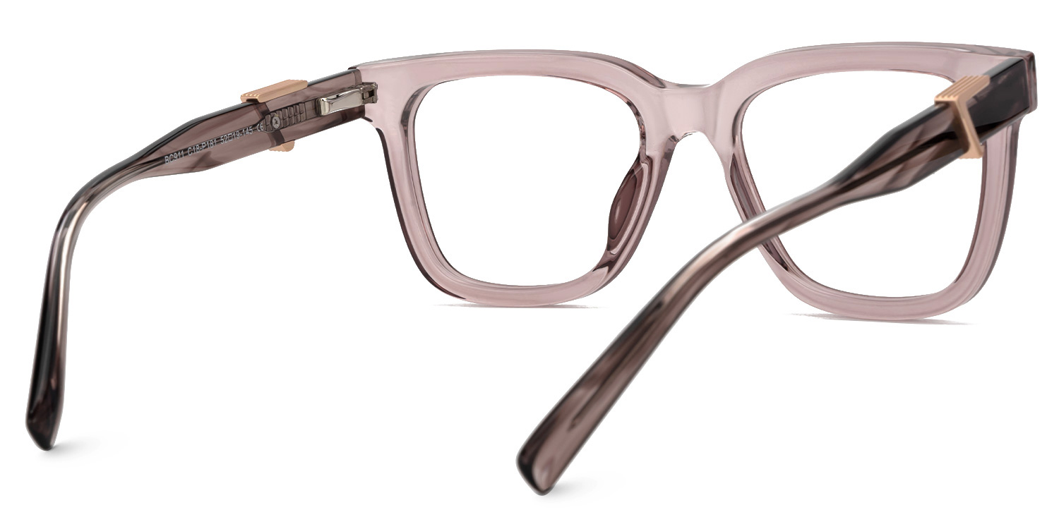 Brown TR90 Square Eyeglasses- Molleda3