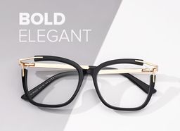 Sidibe Square Black Glasses4