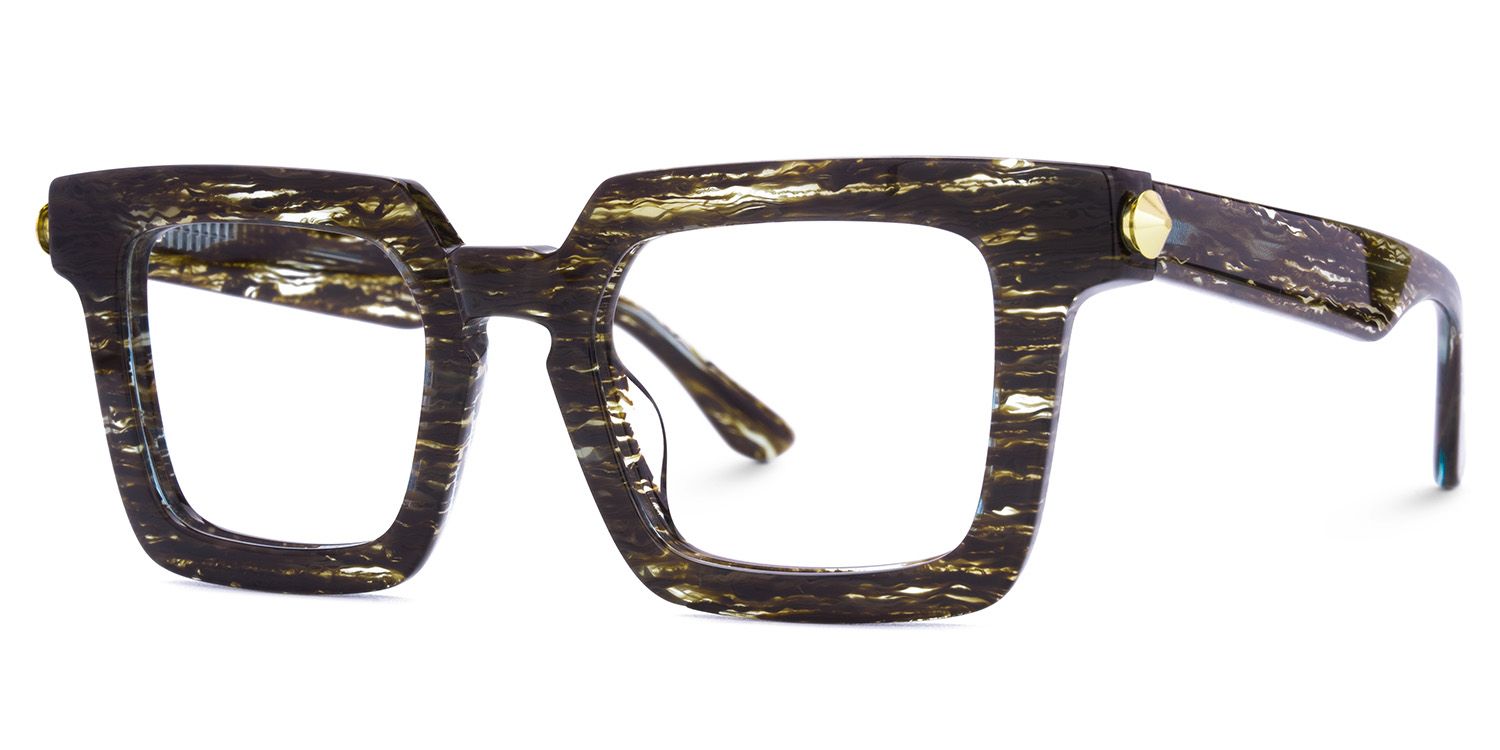 Ruthann Eco Acetate Brown Glasses For Men | ZEELOOL Canada2