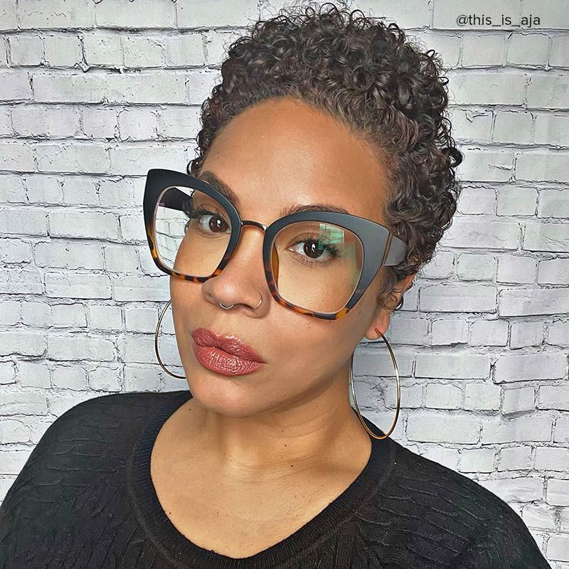 Cat Eye Black Glasses | Zeelool Glasses9