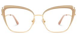 Mariely Cateye Black Glasses1