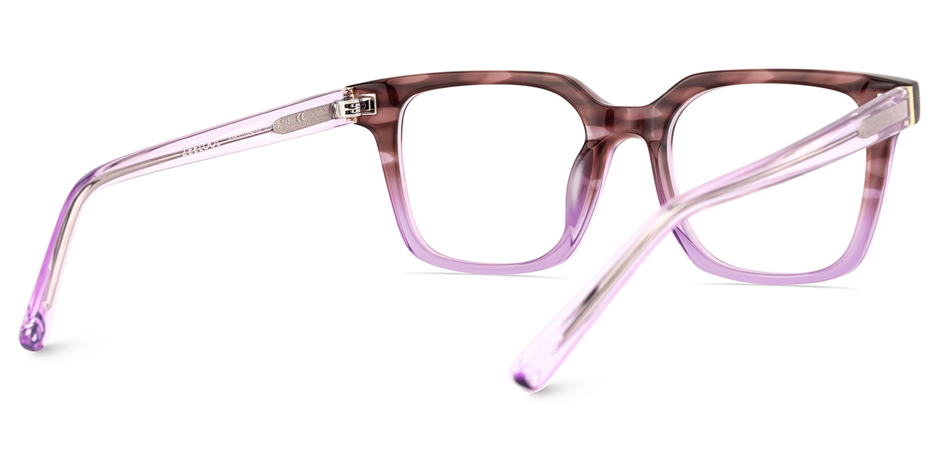 Pagel Purple Thin Frame Eyeglasses | ZEELOOL Canada5