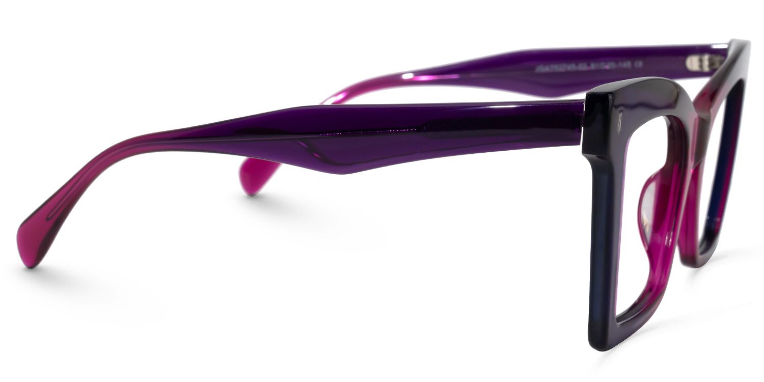 Corbin Square Purple Glasses2
